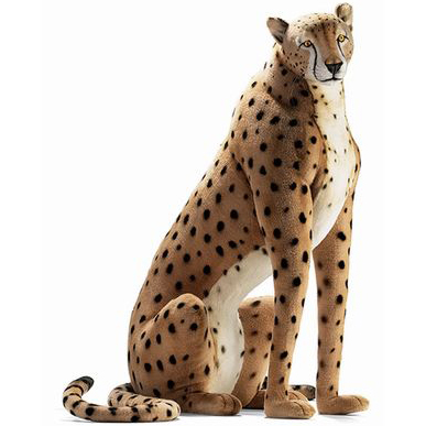 large cheetah toy