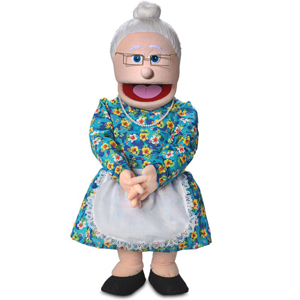 Granny, 30In Professional Puppet, Peach  Affordable Gift for your 