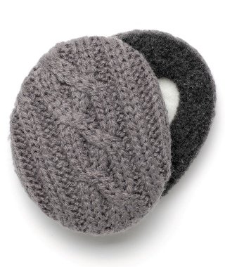 Bandless Earmuffs Knit With Thinsulate