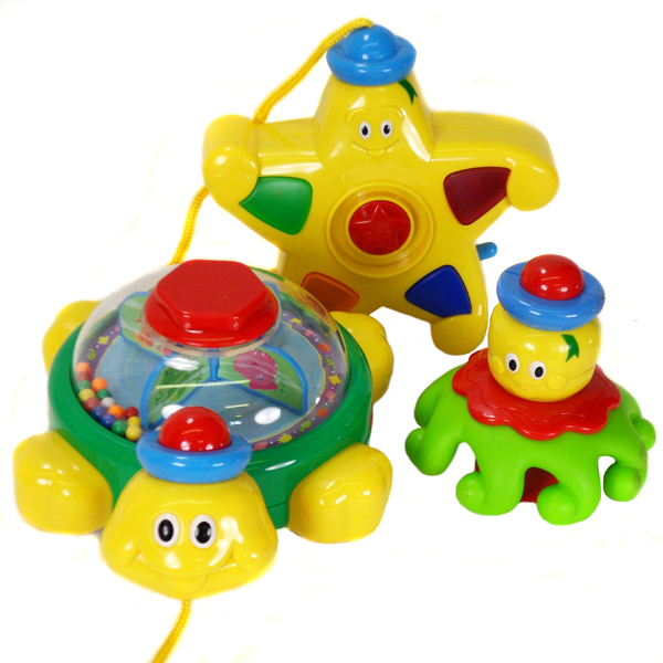 Megcos Pull-Along Sea Pals Stacker -Affordable Gift for your Little One ...